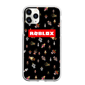 Чехол для iPhone 11 Pro Max матовый с принтом ROBLOX PATTERN | РОБЛОКС (Z) в Новосибирске, Силикон |  | game | gamer | pattern | roblox | simulator | игра | конструктор | паттерн | роблок | роблокс | симулятор | строительство | фигура