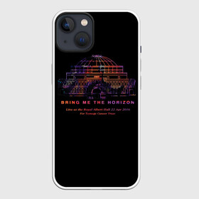 Чехол для iPhone 13 с принтом Live at the Royal Albert Hall   BMTH в Новосибирске,  |  | Тематика изображения на принте: bmth | bring me the horizon | альтернативный | бмт | бмтх | бмтш | брин | бринг | горизонт | достань для меня | дэткор | зе | метал | ми | рок | хоризон | электроник