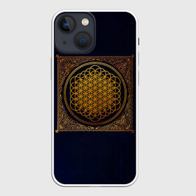 Чехол для iPhone 13 mini с принтом Sempiternal   BMTH в Новосибирске,  |  | bmth | bring me the horizon | альтернативный | бмт | бмтх | бмтш | брин | бринг | горизонт | достань для меня | дэткор | зе | метал | ми | рок | хоризон | электроник