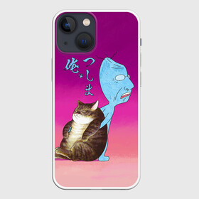 Чехол для iPhone 13 mini с принтом Я Цусима в Новосибирске,  |  | anime | cat | manga | neko | ore | tsushima | аниме | кот | котик | манга | неко | цусима | я цусима