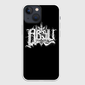 Чехол для iPhone 13 mini с принтом Absu в Новосибирске,  |  | absu | black metal | death metal | metal | rock | абсу | блэк метал | дес метал | метал | рок | роцк