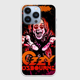 Чехол для iPhone 13 Pro с принтом Ozzy Osbourne в Новосибирске,  |  | black sabbath | hard rock | heavy metal | john michael osbourne | ozzy osbourne | джон майкл осборн | оззи осборн | хард рок | хеви метал