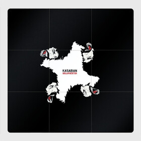 Магнитный плакат 3Х3 с принтом KASABIAN в Новосибирске, Полимерный материал с магнитным слоем | 9 деталей размером 9*9 см | Тематика изображения на принте: alternative | british | england | gringe | indy | kasabian | rock | альтернатива | англия | британия | инди | касабиан | музыка | рок | фолк