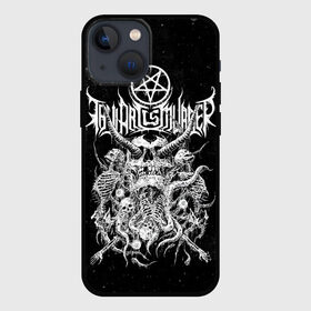 Чехол для iPhone 13 mini с принтом Thy Art Is Murder в Новосибирске,  |  | death metal | deathcore | thy art is murder | группы | дэткор | метал | музыка | рок