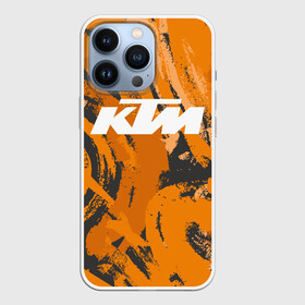 Чехол для iPhone 13 Pro с принтом KTM | КТМ (Z) в Новосибирске,  |  | enduro | grange | ktm | moto | moto sport | motocycle | sportmotorcycle | гранж | ктм | мото | мото спорт | мотоспорт | спорт мото