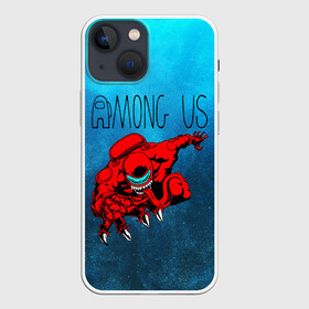 Чехол для iPhone 13 mini с принтом Among Us | Imposter (Z) в Новосибирске,  |  | among us | among us 2 | among us crewmate | amongus | boy kids | crew mate | crewmate | game art | impostor | innersloth | medbay | mobile game | sus