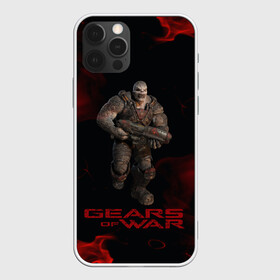 Чехол для iPhone 12 Pro с принтом NPC | GEARS OF WAR (Z) в Новосибирске, силикон | область печати: задняя сторона чехла, без боковых панелей | gears | gears 5 | gears of war | gears of war 5 | logo | npc | имульсия | лого | логотип | механизмы войны | шестерёнка | шестерёнки | шестерня