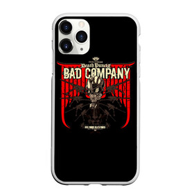 Чехол для iPhone 11 Pro Max матовый с принтом BAD COMPANY - Five Finger Death Punch в Новосибирске, Силикон |  | 5fdp | 5фдп | ffdp | five finger death punch | ivan lewis greening | ivan moody | айвен льюис грининг | метал группа | рок группа | файв фингер дед панч | ффдп