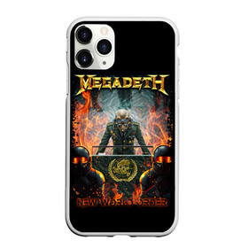 Чехол для iPhone 11 Pro матовый с принтом Megadeth в Новосибирске, Силикон |  | megadeth | metal | trash metal | группы | метал | музыка | рок | треш метал