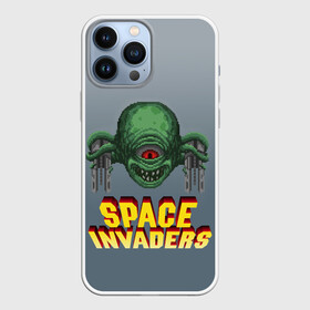 Чехол для iPhone 13 Pro Max с принтом Space Invaders | Old game (Z) в Новосибирске,  |  | dendy | invaders | nintendo | shootem up | space invaders | денди | захватчики | космические захватчики | су имбэ | чужаки