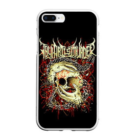 Чехол для iPhone 7Plus/8 Plus матовый с принтом Thy Art Is Murder в Новосибирске, Силикон | Область печати: задняя сторона чехла, без боковых панелей | death metal | deathcore | thy art is murder | группы | дэткор | метал | музыка | рок