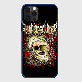 Чехол для iPhone 12 Pro Max с принтом Thy Art Is Murder в Новосибирске, Силикон |  | Тематика изображения на принте: death metal | deathcore | thy art is murder | группы | дэткор | метал | музыка | рок