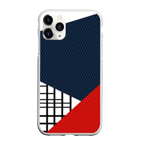 Чехол для iPhone 11 Pro матовый с принтом Разноцветный арт пэчворк  в Новосибирске, Силикон |  | Тематика изображения на принте: абстрактный | геометрический | клетка | комбинированный | коралловый | модный | молодежный | полосы | синий | современный | темный синий
