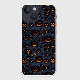 Чехол для iPhone 13 mini с принтом HALLOWEEN в Новосибирске,  |  | halloween | holiday | pumpkin | samayn | vampire | zombie | вампир | ведьма | вечеринка | день всех святых | зомби | карнавал | маскарад | мертвец | оборотень | привидение | самайн | светильник джека | страшный джек | труп