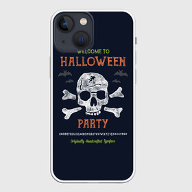 Чехол для iPhone 13 mini с принтом Halloween Party в Новосибирске,  |  | halloween | holiday | pumpkin | samayn | vampire | zombie | вампир | ведьма | вечеринка | день всех святых | зомби | карнавал | маскарад | мертвец | оборотень | привидение | самайн | светильник джека | страшный джек | труп