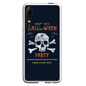 Чехол для Honor P Smart Z с принтом Halloween Party в Новосибирске, Силикон | Область печати: задняя сторона чехла, без боковых панелей | halloween | holiday | pumpkin | samayn | vampire | zombie | вампир | ведьма | вечеринка | день всех святых | зомби | карнавал | маскарад | мертвец | оборотень | привидение | самайн | светильник джека | страшный джек | труп