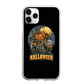 Чехол для iPhone 11 Pro матовый с принтом HALLOWEEN в Новосибирске, Силикон |  | Тематика изображения на принте: halloween | holiday | pumpkin | samayn | vampire | zombie | вампир | ведьма | вечеринка | день всех святых | зомби | карнавал | маскарад | мертвец | оборотень | привидение | самайн | светильник джека | страшный джек | труп