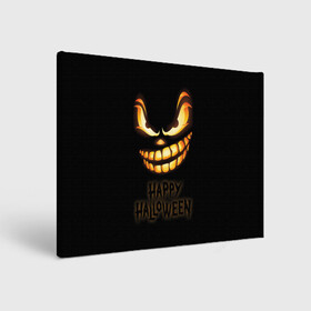 Холст прямоугольный с принтом Happy Halloween в Новосибирске, 100% ПВХ |  | halloween | holiday | pumpkin | samayn | vampire | zombie | вампир | ведьма | вечеринка | день всех святых | зомби | карнавал | маскарад | мертвец | оборотень | привидение | самайн | светильник джека | страшный джек | труп