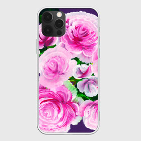 Чехол для iPhone 12 Pro с принтом Цветы 