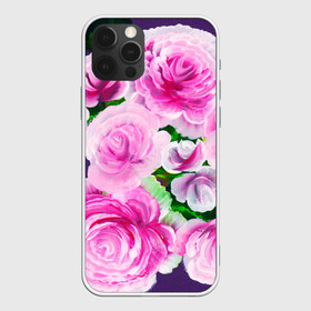 Чехол для iPhone 12 Pro Max с принтом Цветы 