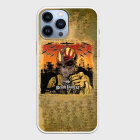 Чехол для iPhone 13 Pro Max с принтом War Is the Answer   Five Finger Death Punch в Новосибирске,  |  | 5fdp | 5фдп | ffdp | five finger death punch | ivan lewis greening | ivan moody | айвен льюис грининг | метал группа | рок группа | файв фингер дед панч | ффдп