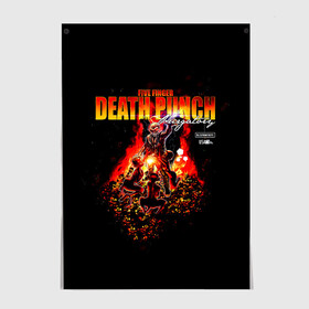 Постер с принтом Five Finger Death Punch – Purgatory: Tales From The Pit в Новосибирске, 100% бумага
 | бумага, плотность 150 мг. Матовая, но за счет высокого коэффициента гладкости имеет небольшой блеск и дает на свету блики, но в отличии от глянцевой бумаги не покрыта лаком | 5fdp | 5фдп | ffdp | five finger death punch | ivan lewis greening | ivan moody | айвен льюис грининг | метал группа | рок группа | файв фингер дед панч | ффдп