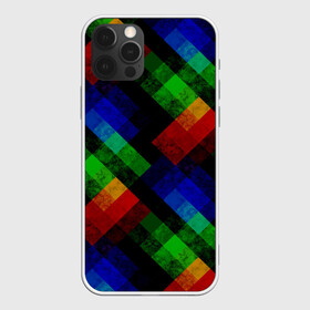 Чехол для iPhone 12 Pro Max с принтом Разноцветный мраморный узор  в Новосибирске, Силикон |  | Тематика изображения на принте: абстрактный | зеленый | красный | мраморный | пэчворк | радужный | разноцветный | синий | черный