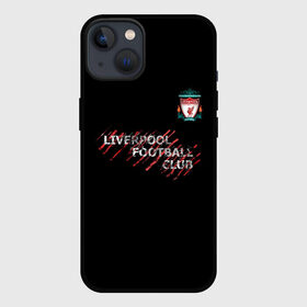 Чехол для iPhone 13 с принтом LIVERPOOL FC | ЛИВЕРПУЛЬ в Новосибирске,  |  | Тематика изображения на принте: anfield | apl | est | liverpool fc | sport | the reds | ynwa | youll never walk alone | англия | апл | британия | игра | клопп | клубная | красные | лига чемпионов | лондон | лфк | мерсисайдцы | салах | фанатская | футбол | футбольный клуб