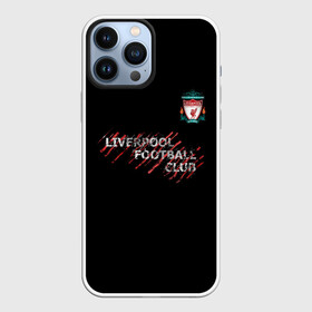 Чехол для iPhone 13 Pro Max с принтом LIVERPOOL FC | ЛИВЕРПУЛЬ в Новосибирске,  |  | Тематика изображения на принте: anfield | apl | est | liverpool fc | sport | the reds | ynwa | youll never walk alone | англия | апл | британия | игра | клопп | клубная | красные | лига чемпионов | лондон | лфк | мерсисайдцы | салах | фанатская | футбол | футбольный клуб