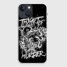 Чехол для iPhone 13 mini с принтом Thy Art Is Murder в Новосибирске,  |  | death metal | deathcore | thy art is murder | группы | дэткор | метал | музыка | рок