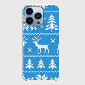 Чехол для iPhone 13 Pro с принтом Зимняя дикая лесная ночь в Новосибирске,  |  | арт | вязаный рисунок | вязь | ёлка | ёлки | ель | лес | новый год | ночь | олени | олень | рисунок | рождество | снег | снеговик | снеговики | снежинка | снежинки