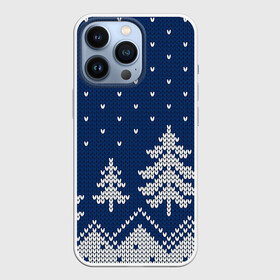 Чехол для iPhone 13 Pro с принтом Ночь в еловом лесу в Новосибирске,  |  | арт | вязаный рисунок | вязь | зима | зимняя ночь | лес | новый год | ночь | рисунок | рождество | снег | снеговик | снеговики | снежинка | снежинки