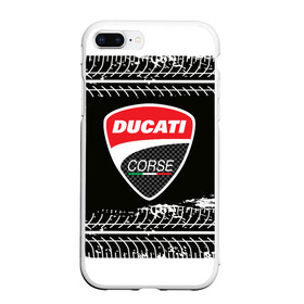 Чехол для iPhone 7Plus/8 Plus матовый с принтом Ducati | Дукати (Z) в Новосибирске, Силикон | Область печати: задняя сторона чехла, без боковых панелей | audi | audi ag | corse | ducati | ducati motor holding | hypermotard | multistrada | panigale | scrambler | streetfighter | supersport | дукати | корсе | массимо борди | мото | мотокросс | фабио тальони