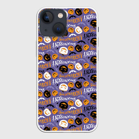 Чехол для iPhone 13 mini с принтом Halloween в Новосибирске,  |  | halloween | holiday | pumpkin | samayn | vampire | zombie | вампир | ведьма | вечеринка | день всех святых | зомби | карнавал | маскарад | мертвец | оборотень | привидение | самайн | светильник джека | страшный джек | труп