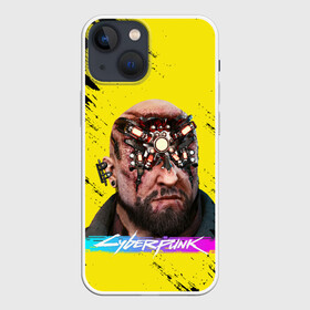 Чехол для iPhone 13 mini с принтом CD Projekt | CYBERPUNK 2077 в Новосибирске,  |  | cd project red | cyberpunk 2077 | rdcbp7719 | samurai | арасака | киберпанк 2077 | найт сити | самураи