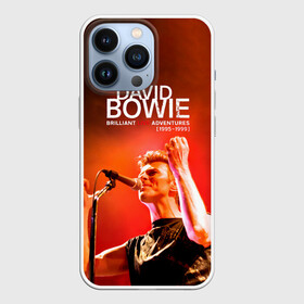 Чехол для iPhone 13 Pro с принтом Brilliant Live Adventures   David Bowie в Новосибирске,  |  | Тематика изображения на принте: david bowie | альтернативный | арт | боуи | глэм | девид | джаз | дэвед | дэвид | музыка | музыкант | певец | поп | психоделический | рок | соул | хард | экспериментальный | электронная | эмбиент