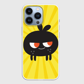 Чехол для iPhone 13 Pro с принтом Toca Boca Yellow в Новосибирске,  |  | Тематика изображения на принте: digital toys | gamer | games | helicopter taxi | pets | toca boca | toca hair salon | toca kitchen | toca life | toca life city | toca life worl | toca tea party | video games | игры