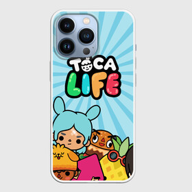 Чехол для iPhone 13 Pro с принтом Toca boca life в Новосибирске,  |  | digital toys | gamer | games | helicopter taxi | pets | toca boca | toca hair salon | toca kitchen | toca life | toca life city | toca life worl | toca tea party | video games | игры