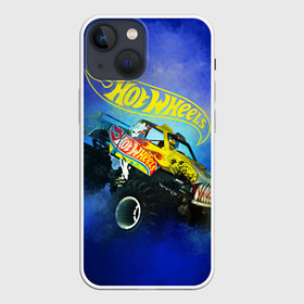 Чехол для iPhone 13 mini с принтом Hot Wheels. Хот Вилс в Новосибирске,  |  | auto | avto | car | game | hot | hotweels | race | weels | wheels | авто | автоспорт | гонки | игра | игрушка | машина | модель | хот вилс