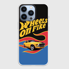 Чехол для iPhone 13 Pro с принтом Hot Wheels. Хот Вилс в Новосибирске,  |  | auto | avto | car | game | hot | hotweels | race | weels | wheels | авто | автоспорт | гонки | игра | игрушка | машина | модель | хот вилс