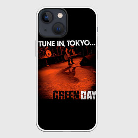Чехол для iPhone 13 mini с принтом Tune In, Tokyo... Green Day в Новосибирске,  |  | american idiot | green day | альтернативный | билли джо армстронг | греен дай | грин дей | гриндей | группа | зелёный день | майк дёрнт | музыка | панк | поп | поппанк | рок | тре кул