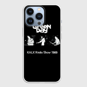 Чехол для iPhone 13 Pro с принтом Green Day At The Berkeley Square, KALX Radio в Новосибирске,  |  | american idiot | green day | альтернативный | билли джо армстронг | греен дай | грин дей | гриндей | группа | зелёный день | майк дёрнт | музыка | панк | поп | поппанк | рок | тре кул