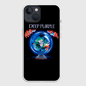 Чехол для iPhone 13 с принтом Slaves and Masters   Deep Purple в Новосибирске,  |  | deep purple | альбом | гловер | группа | дееп | деп | ди | дип перпл | диперпл | дипперпл | иэн гиллан | иэн пэйс | лого | логотип | метал | морс | пепл | прогрессивный | психоделический | рок | символ | хард