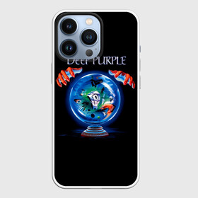 Чехол для iPhone 13 Pro с принтом Slaves and Masters   Deep Purple в Новосибирске,  |  | deep purple | альбом | гловер | группа | дееп | деп | ди | дип перпл | диперпл | дипперпл | иэн гиллан | иэн пэйс | лого | логотип | метал | морс | пепл | прогрессивный | психоделический | рок | символ | хард