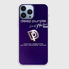 Чехол для iPhone 13 Pro Max с принтом Deep Purple   Live at Montreux 1996 в Новосибирске,  |  | deep purple | альбом | гловер | группа | дееп | деп | ди | дип перпл | диперпл | дипперпл | иэн гиллан | иэн пэйс | лого | логотип | метал | морс | пепл | прогрессивный | психоделический | рок | символ | хард