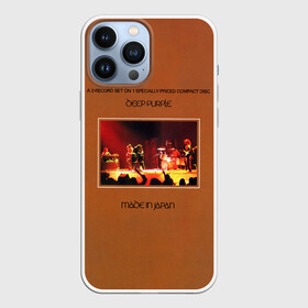 Чехол для iPhone 13 Pro Max с принтом Made in Japan   Deep Purple в Новосибирске,  |  | deep purple | альбом | гловер | группа | дееп | деп | ди | дип перпл | диперпл | дипперпл | иэн гиллан | иэн пэйс | лого | логотип | метал | морс | пепл | прогрессивный | психоделический | рок | символ | хард