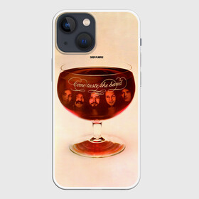 Чехол для iPhone 13 mini с принтом Come Taste the Band   Deep Purple в Новосибирске,  |  | deep purple | альбом | гловер | группа | дееп | деп | ди | дип перпл | диперпл | дипперпл | иэн гиллан | иэн пэйс | лого | логотип | метал | морс | пепл | прогрессивный | психоделический | рок | символ | хард