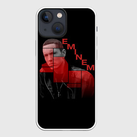 Чехол для iPhone 13 mini с принтом Marshall Bruce Mathers в Новосибирске,  |  | eminem | hip hop | rap | rep | исполнители | исполнитель | маршалk мэтерс | музыка | реп | эминем | эминэм