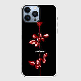 Чехол для iPhone 13 Pro Max с принтом Violator   Depeche Mode в Новосибирске,  |  | depeche mode | альбом | альтернативный | вестник моды | группа | депеш мод | депешмод | дэйв гаан | индастриал | красно   белая | мартин гор | музыка | новая волна | роза | рок | синти поп | черная