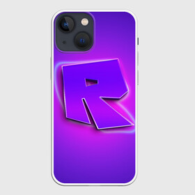Чехол для iPhone 13 mini с принтом ROBLOX NEON LOGO | РОБЛОКС в Новосибирске,  |  | neon | roblox | игра | компьютерная игра | логотип | неон | онлайн | онлайн игра | роблакс | роблокс